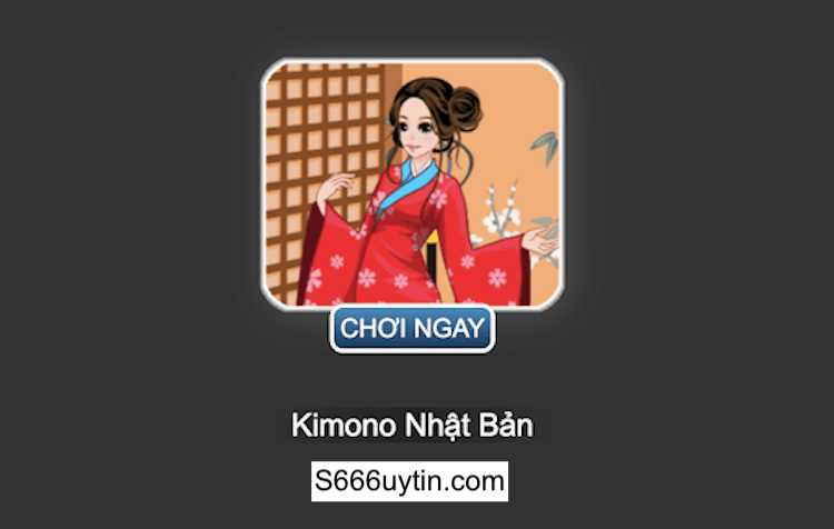 Game Kimono Nhật Bản
