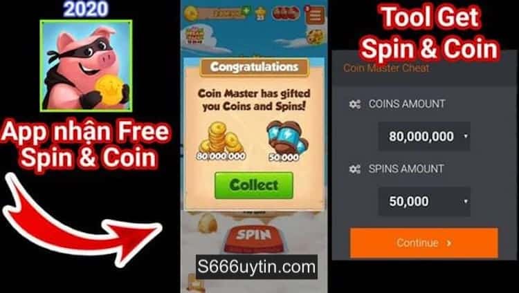 hướng dẫn chạy Spin Coin Master
